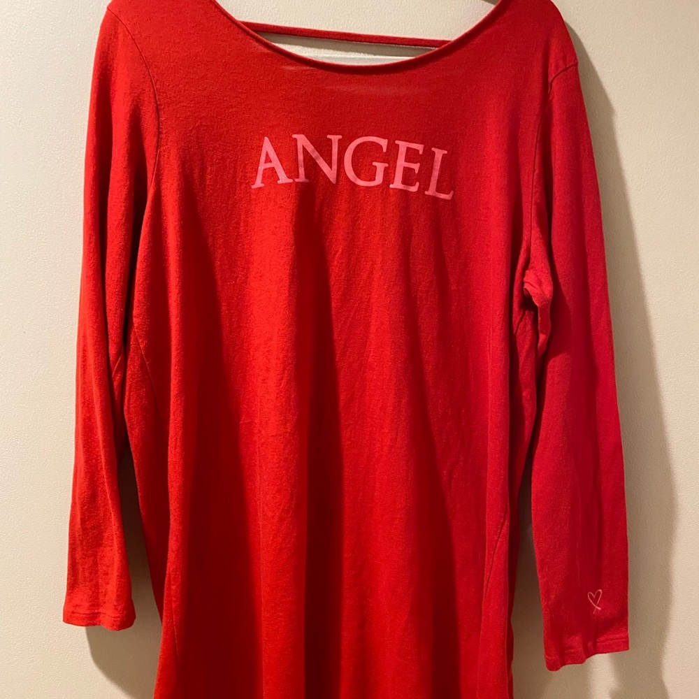 Victoria Secret Angel Nightshirt in Red XL